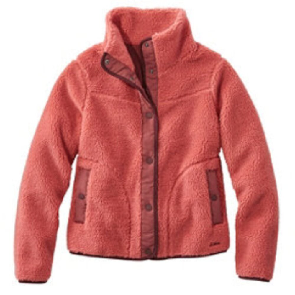 Sherpa Fleece Jacket Women's Regular L